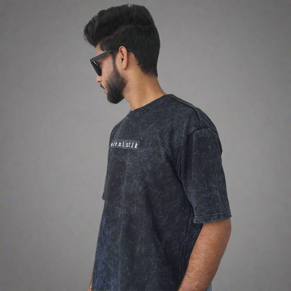 Gesili Black T-Shirt – Premium Streetwear Staple